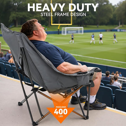 Portable Camping Chair with Strong Frame for Outdoor Activities