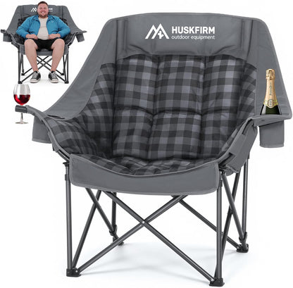 Portable Camping Chair with Strong Frame for Outdoor Activities