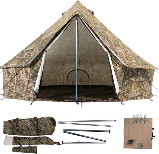 All-Season Canvas Tent for Outdoor Living