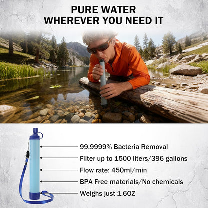 Complete Disaster Preparedness Survival Kit for Outdoor and Home Use