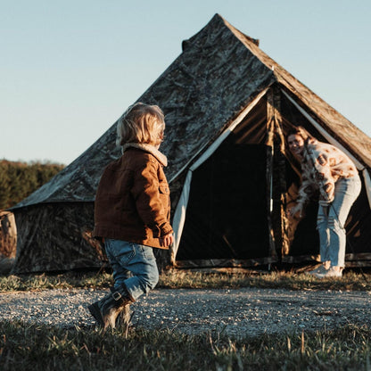 All-Season Canvas Tent for Outdoor Living