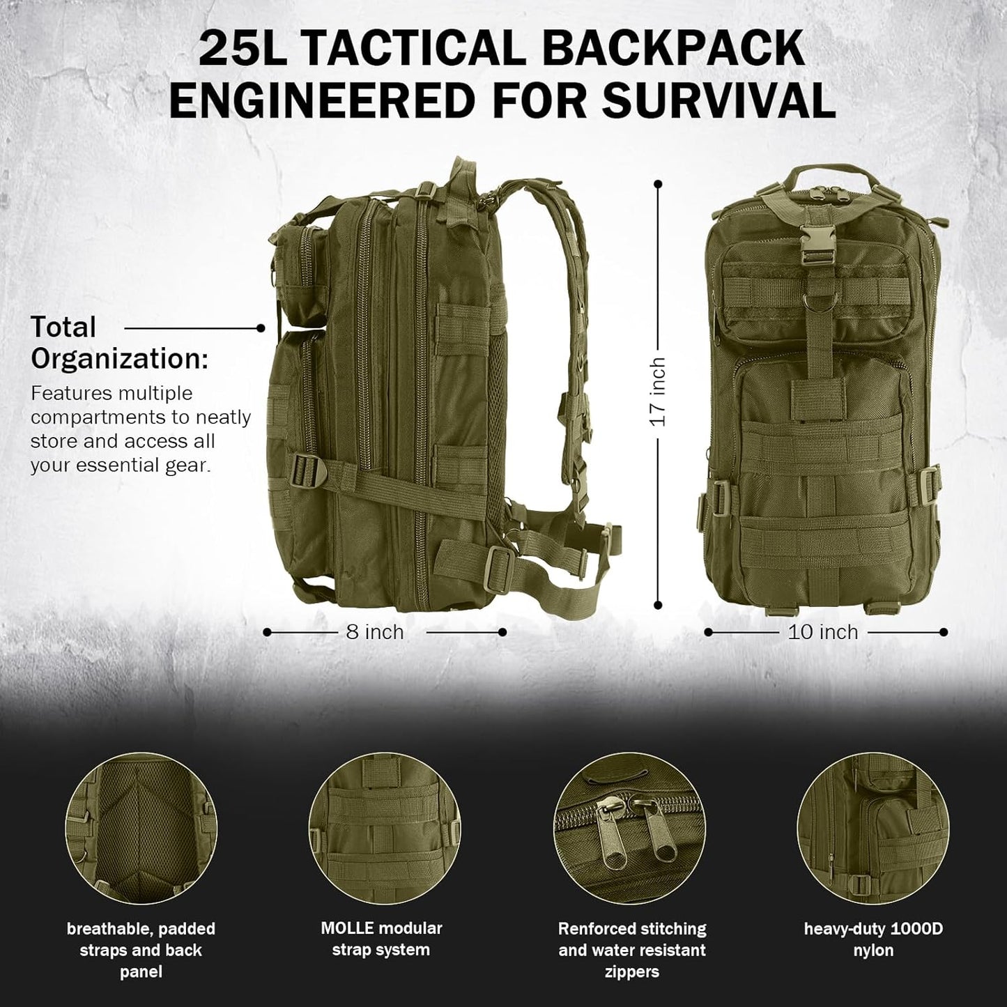 Complete Disaster Preparedness Survival Kit for Outdoor and Home Use