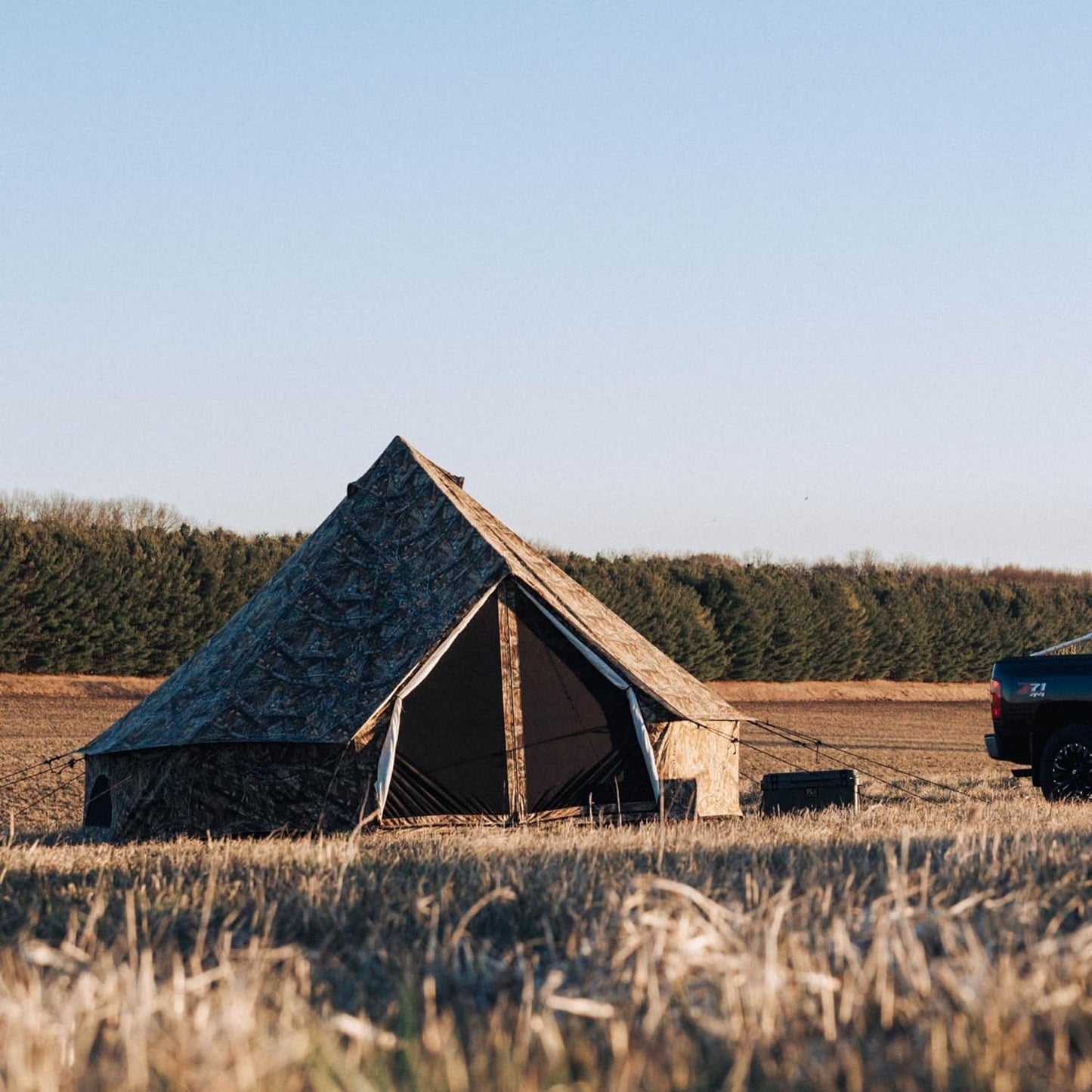 All-Season Canvas Tent for Outdoor Living